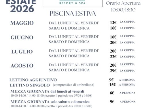 COCCOLE E BENESSERE 2026